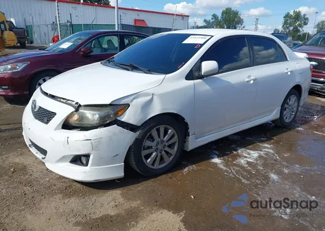 2009 Toyota Corolla S from USA, damaged, VIN 2T1BU40E79C171931